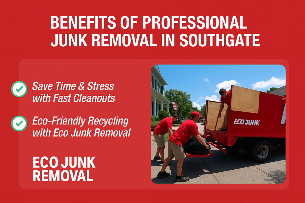 Junk Removal Cleanout Services in Southgate, MI